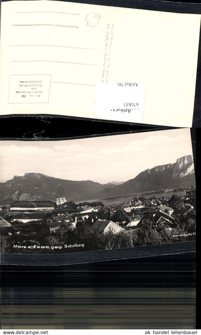 676853,Mondsee Schafberg Pub Foto Wentner  Sa 71 - Mondsee