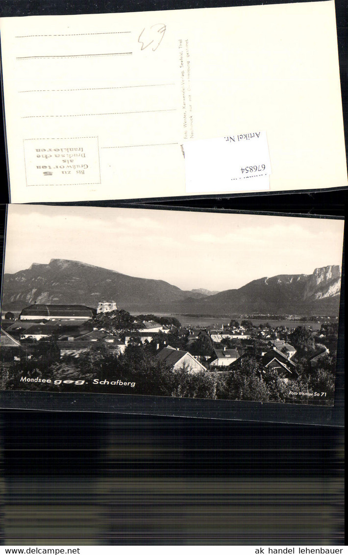 676854,Mondsee Schafberg Pub Foto Wentner  Sa 71 - Mondsee