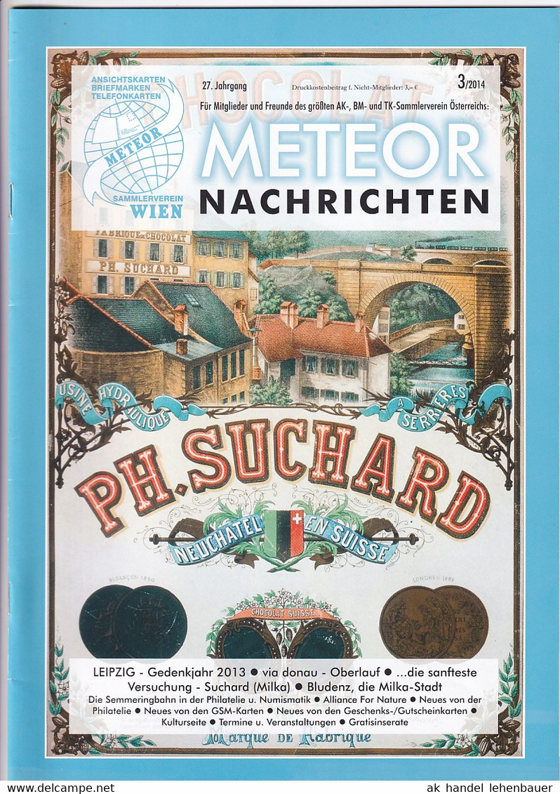 Meteor Nachrichten Wien AK Sammlerverein Jg. 27 Ausg. 3/2014 - Ocio & Colecciones