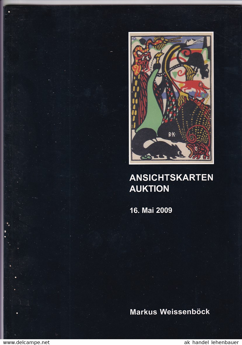 Markus Weissenböck Ansichtskarten Auktion 16. Mai 2009 Auktionskatalog - Kataloge