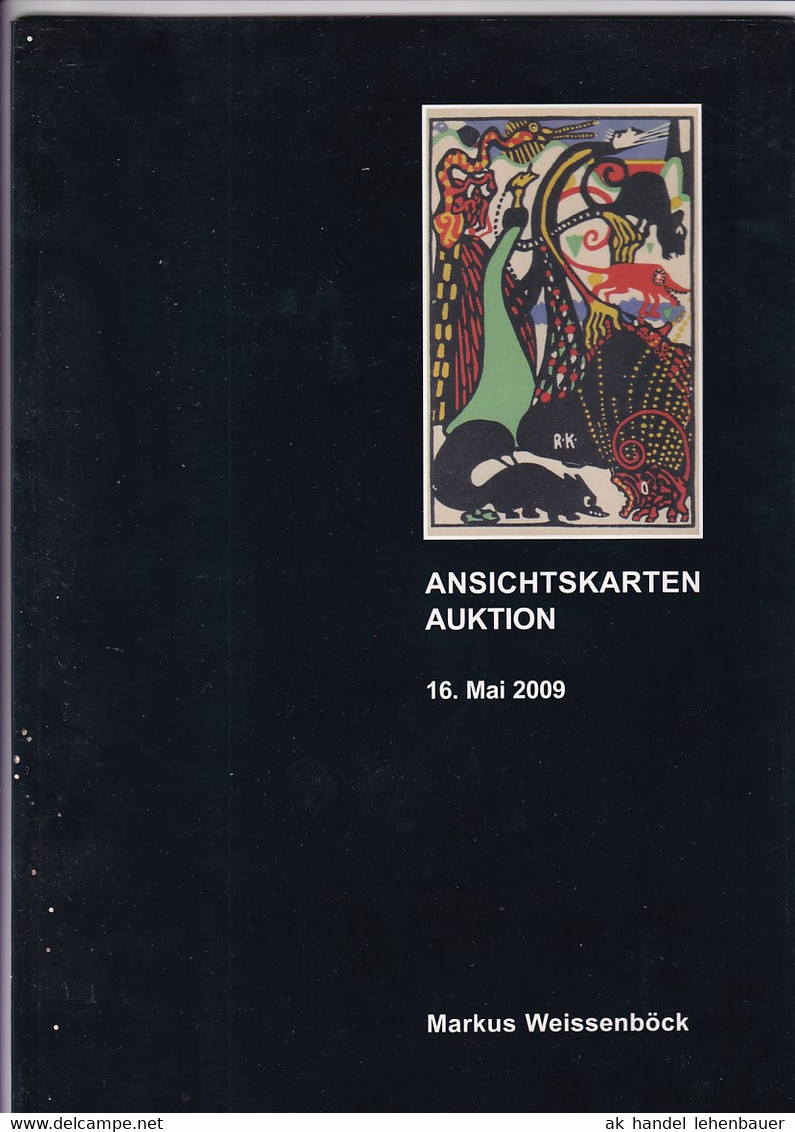 Markus Weissenböck Ansichtskarten Auktion 16. Mai 2009 Auktionskatalog - Catalogues