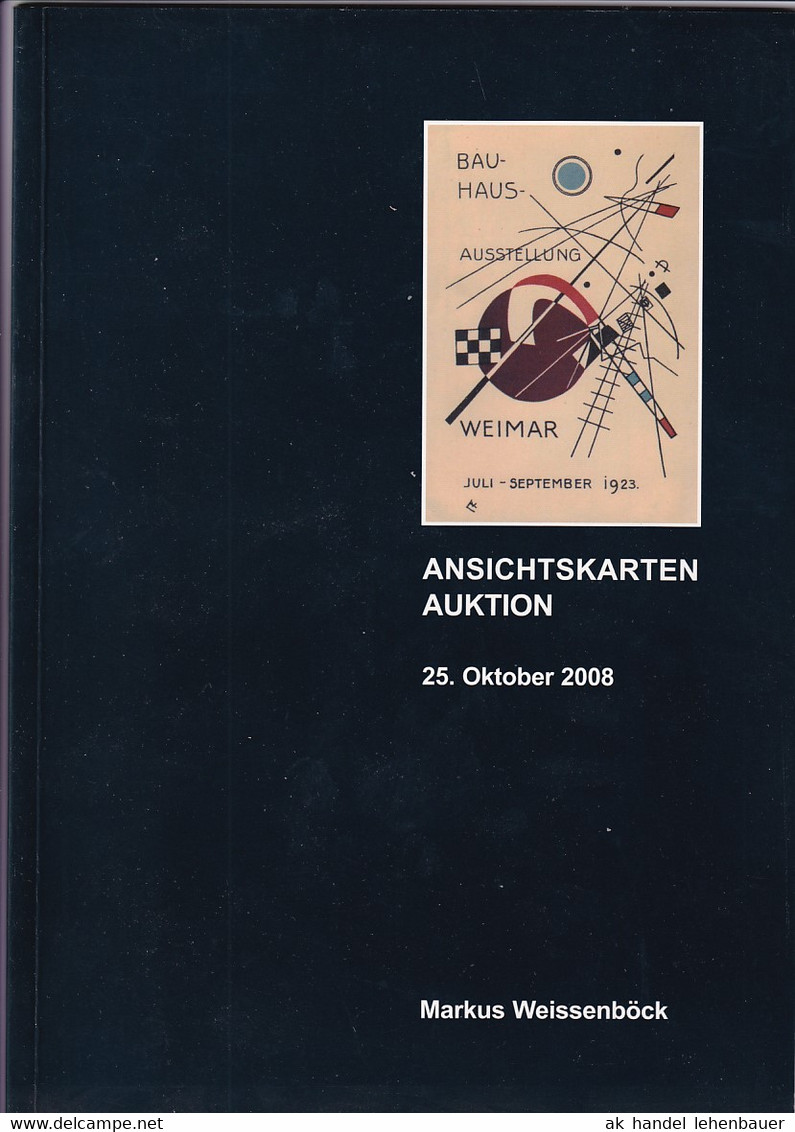 Markus Weissenböck Ansichtskarten Auktion 25. Okt. 2008 Auktionskatalog - Kataloge