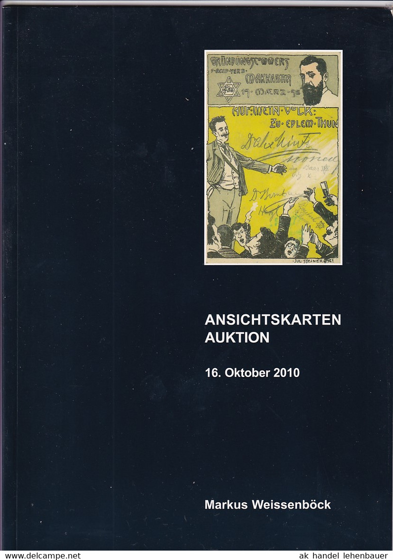 Markus Weissenböck Ansichtskarten Auktion 16. Okt. 2010 Auktionskatalog - Catalogi