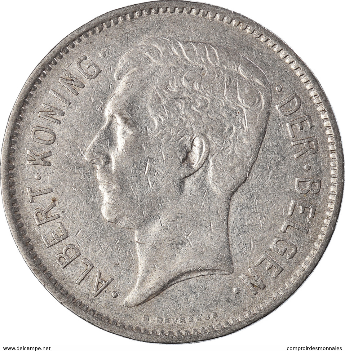 Monnaie, Belgique, 5 Francs, 5 Frank, 1932 - 5 Francs & 1 Belga