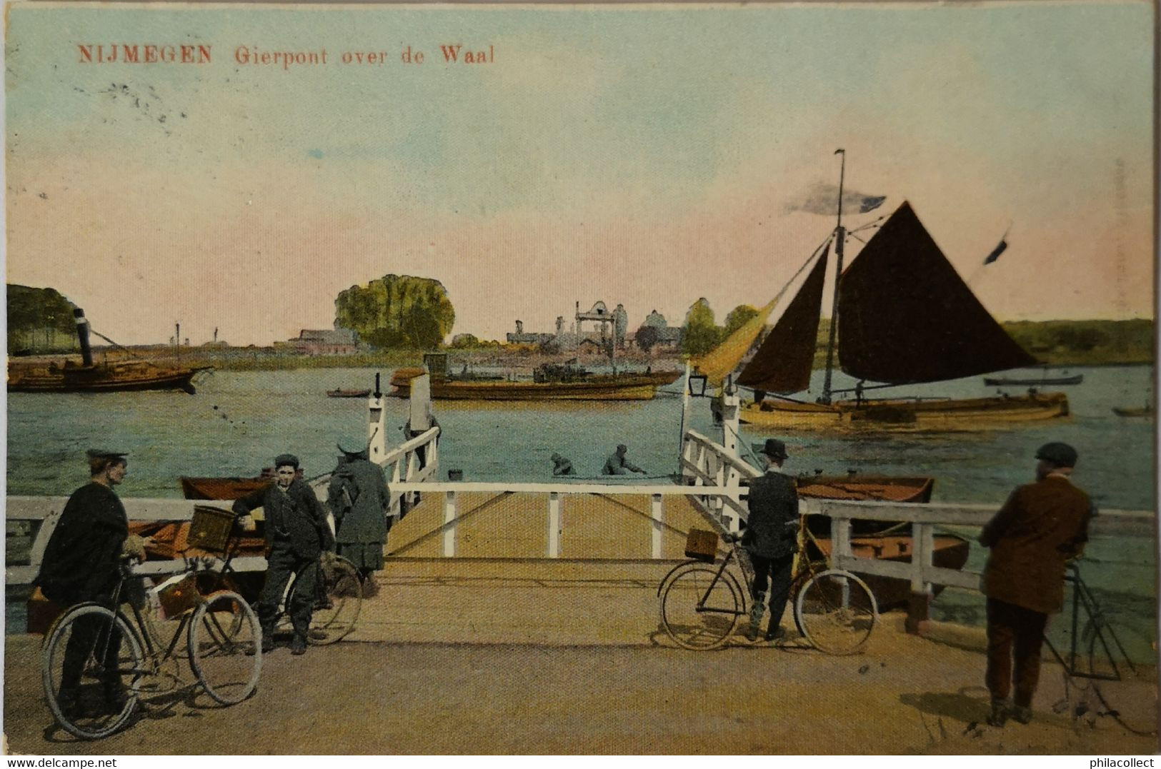 Nijmegen // Gierpont Over De Waal 1919 - Nijmegen