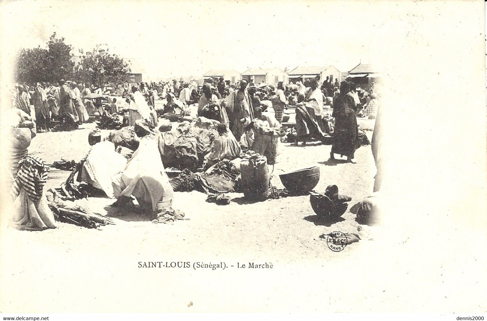 1903 - C P A De St Louis ( Sénégal ) Préoblitérée De BAFOULABE   Au Soudan Français  En Bleu - Sonstige & Ohne Zuordnung