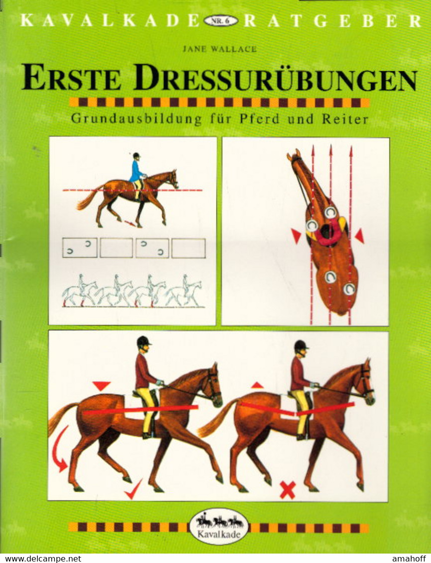 Kavalkade-Ratgeber, Nr. 6, Erste Dressurübungen - Grundausbildung Für Pferd Und Reiter - Sport