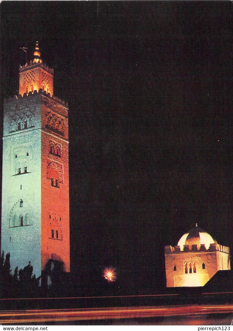 Marrakech - La Koutoubia, La Nuit - Marrakech