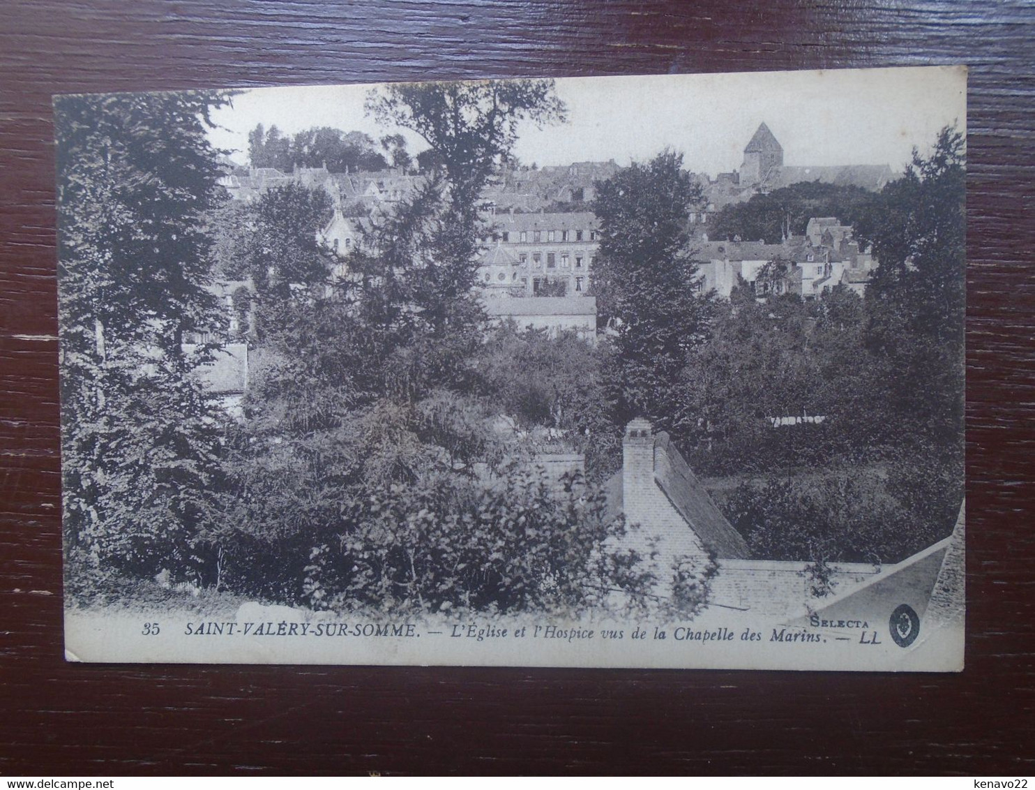 Saint-valéry-sur-somme , L'église Et L'hospice Vus De La Chapelle Des Marins - Saint Valery Sur Somme