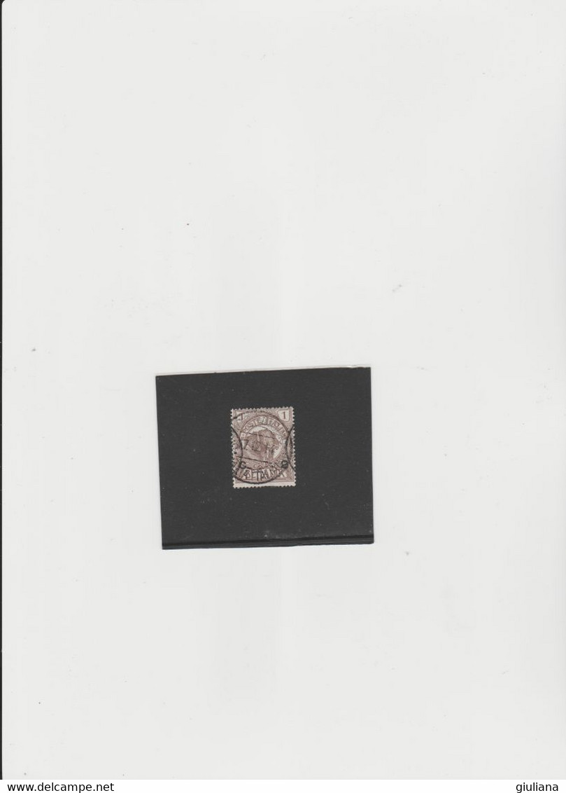 Somalia 1906-07 - (Sassone)  10 Used  "Francobolli Del 1903 Soprastampati " - Somalia