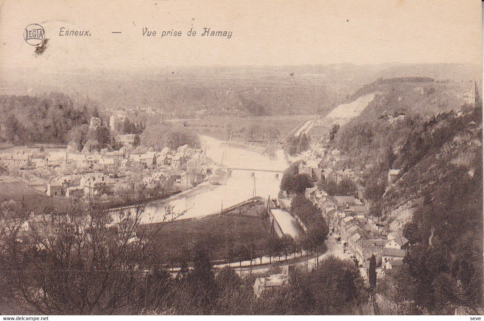 ESNEUX Vue Prise De HAMAY / Postée En 1923 Ou 1925 - Esneux