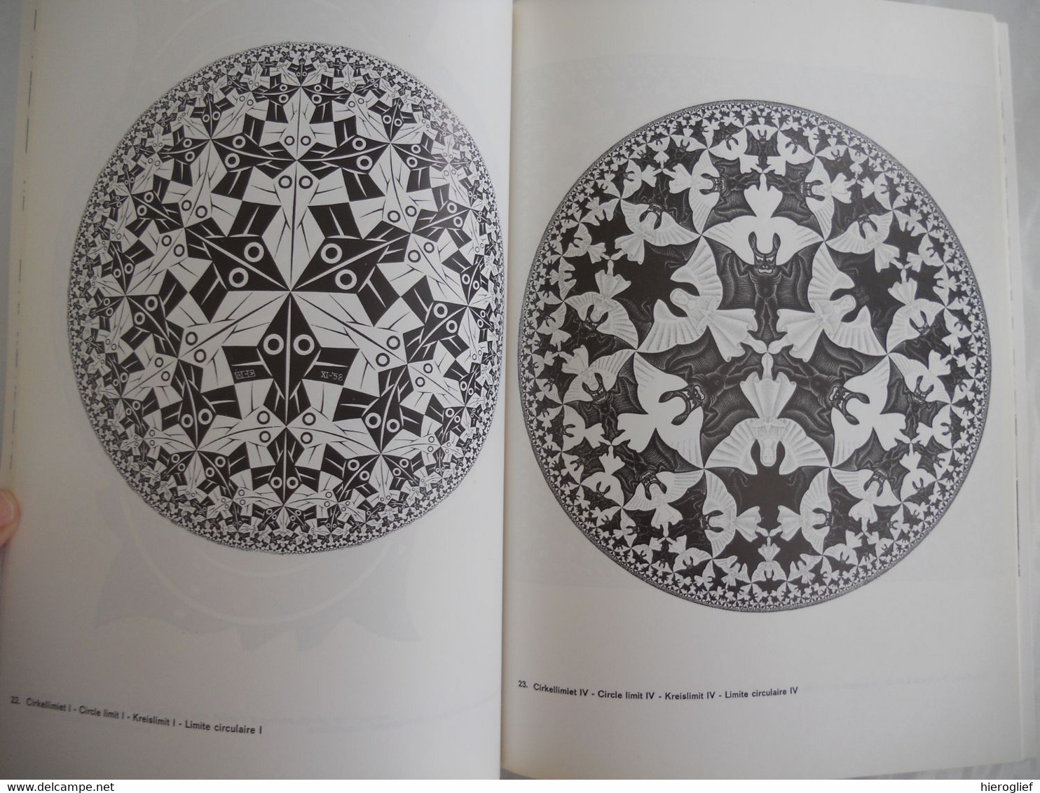 M.C. ESCHER Grafik Und Zeichnungen 1975 Moons Verlag München ° Leeuwarden + Hilversum - Grafismo & Diseño