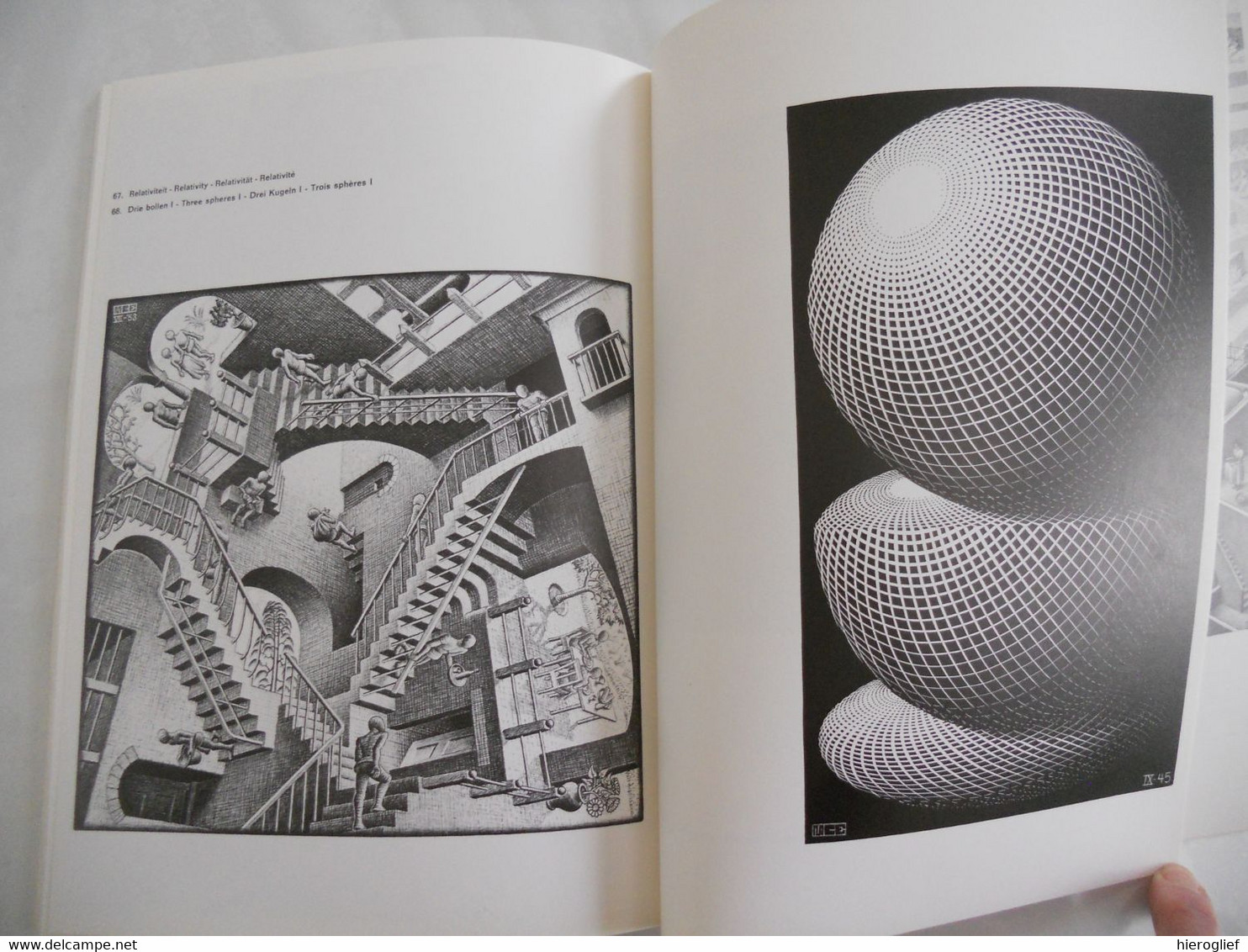 M.C. ESCHER Grafik und Zeichnungen 1975 Moons Verlag München ° Leeuwarden + Hilversum