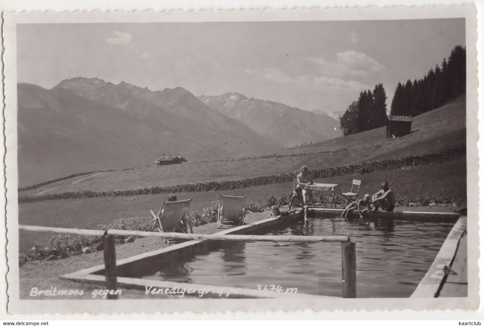 Breitmoos Gegen Venedigergruppe 3674 M - (Salzburg, Österreich / Austria) - Hotel, Schwimmbad / Piscine / Swimmingpool - Mittersill