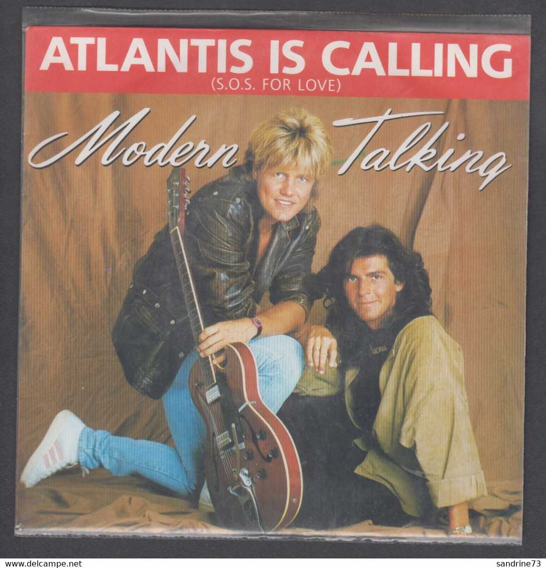 Disque Vinyle 45t - Modern Talking - Atlantis Is Calling - Dance, Techno En House