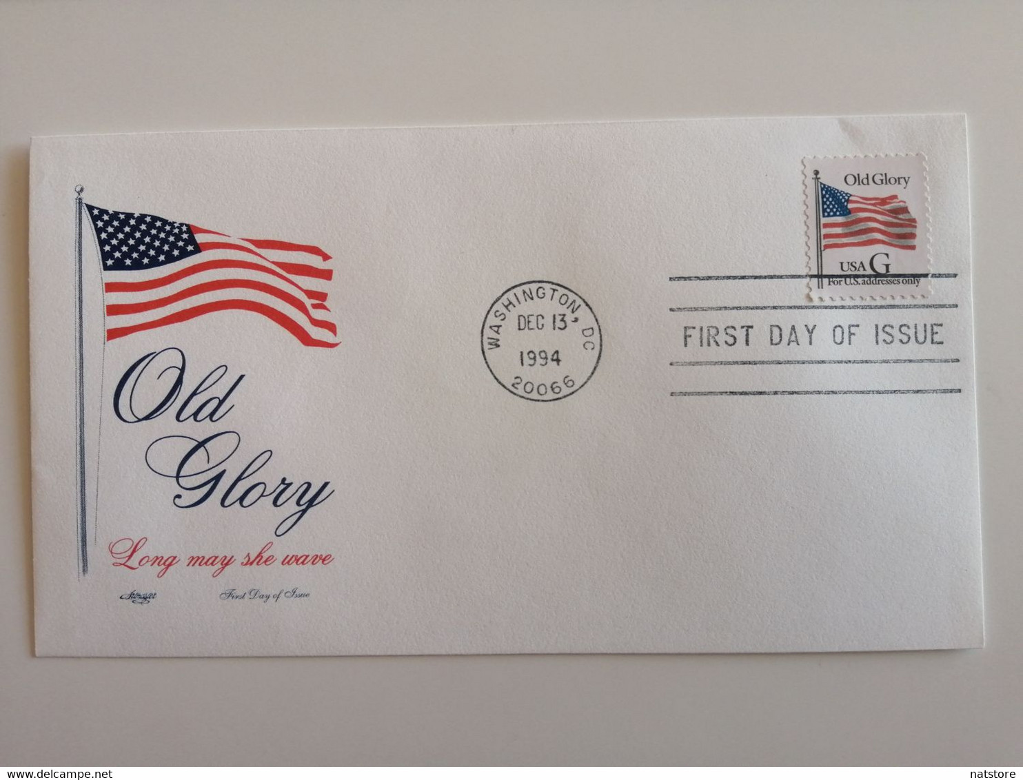 1994..USA.. FDC WITH STAMPS AND POSTMARKS..OLD GLORY - 1991-2000