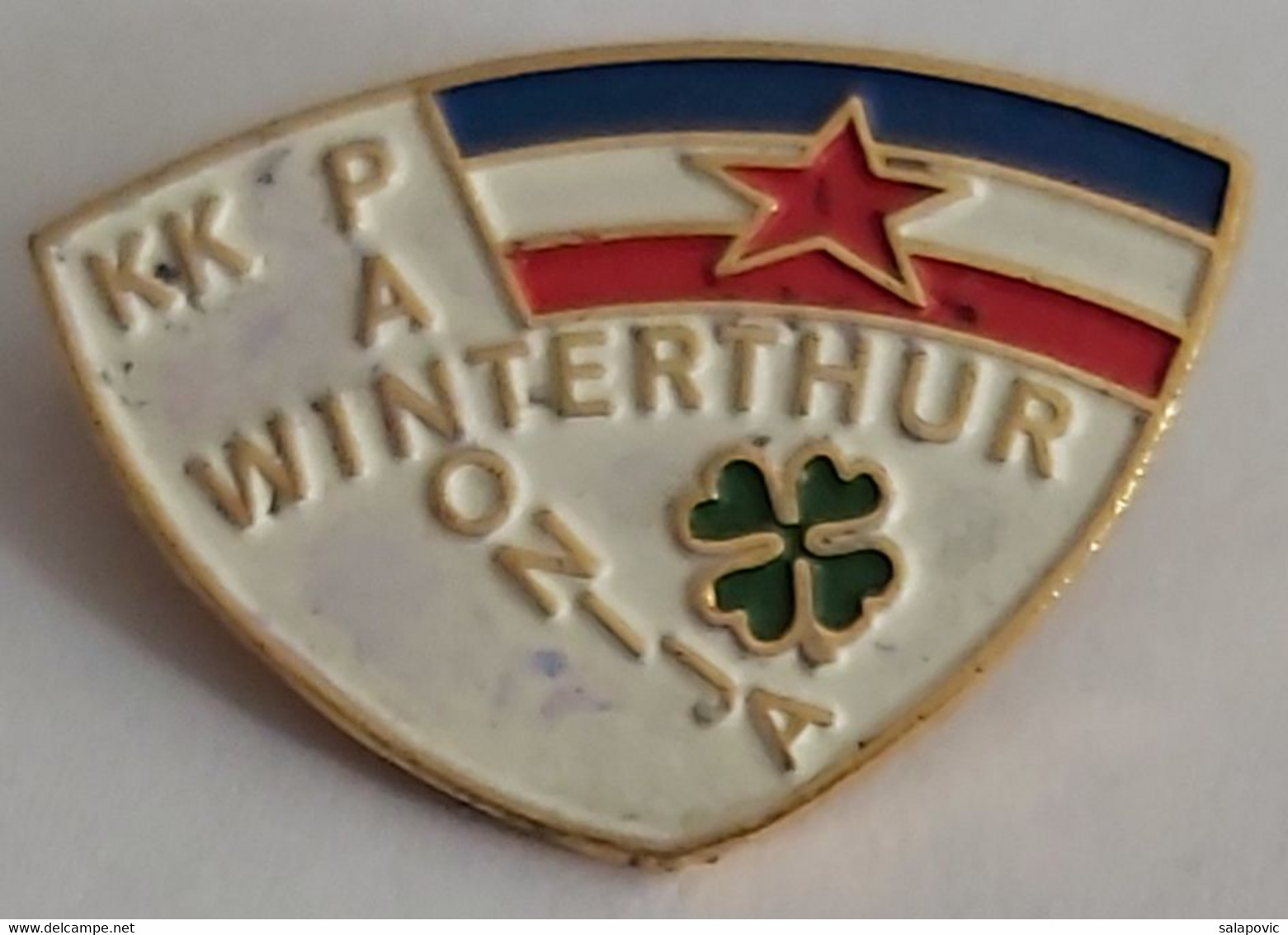 KK PANONIJA Winterthur Bowling Club Switzerland, Yugoslavia  PIN A6/5 - Bowling