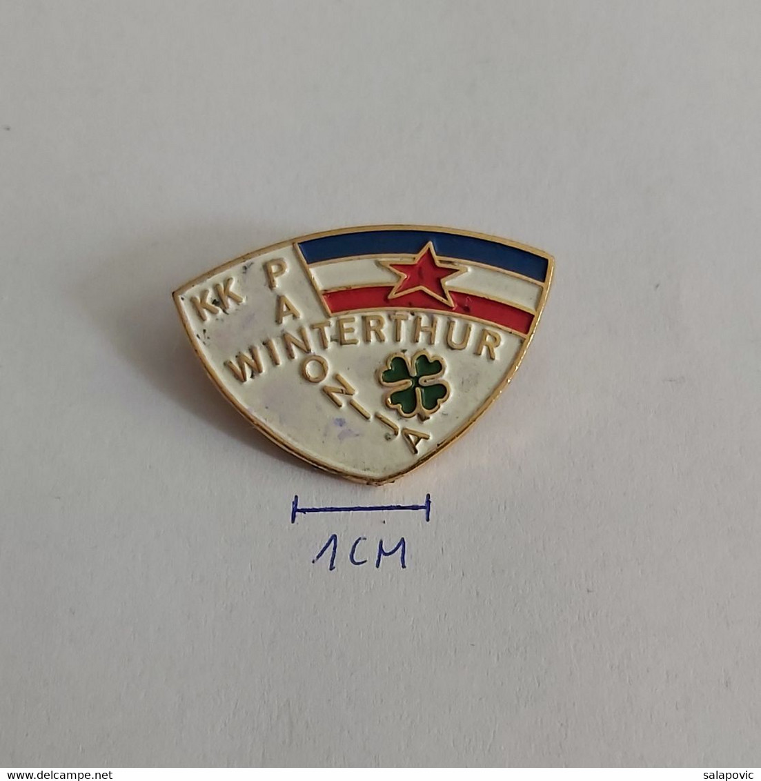 KK PANONIJA Winterthur Bowling Club Switzerland, Yugoslavia  PIN A6/5 - Bowling