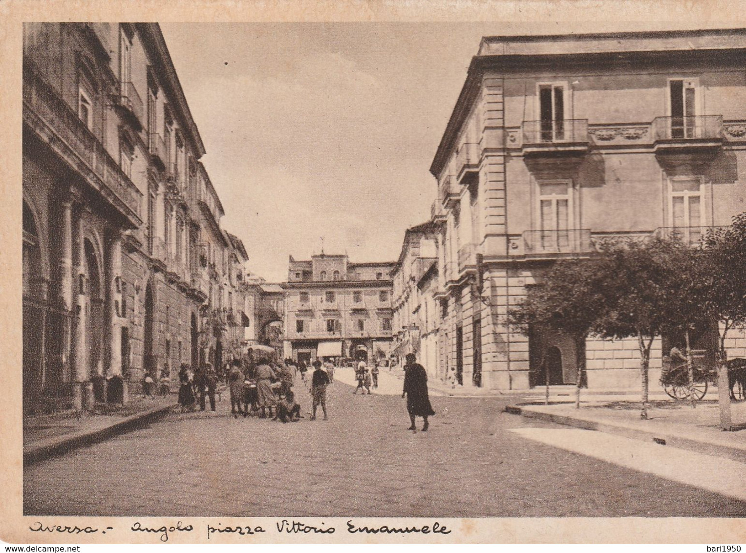 Aversa -   Angolo Piazza Vittorio Emanuele - Aversa