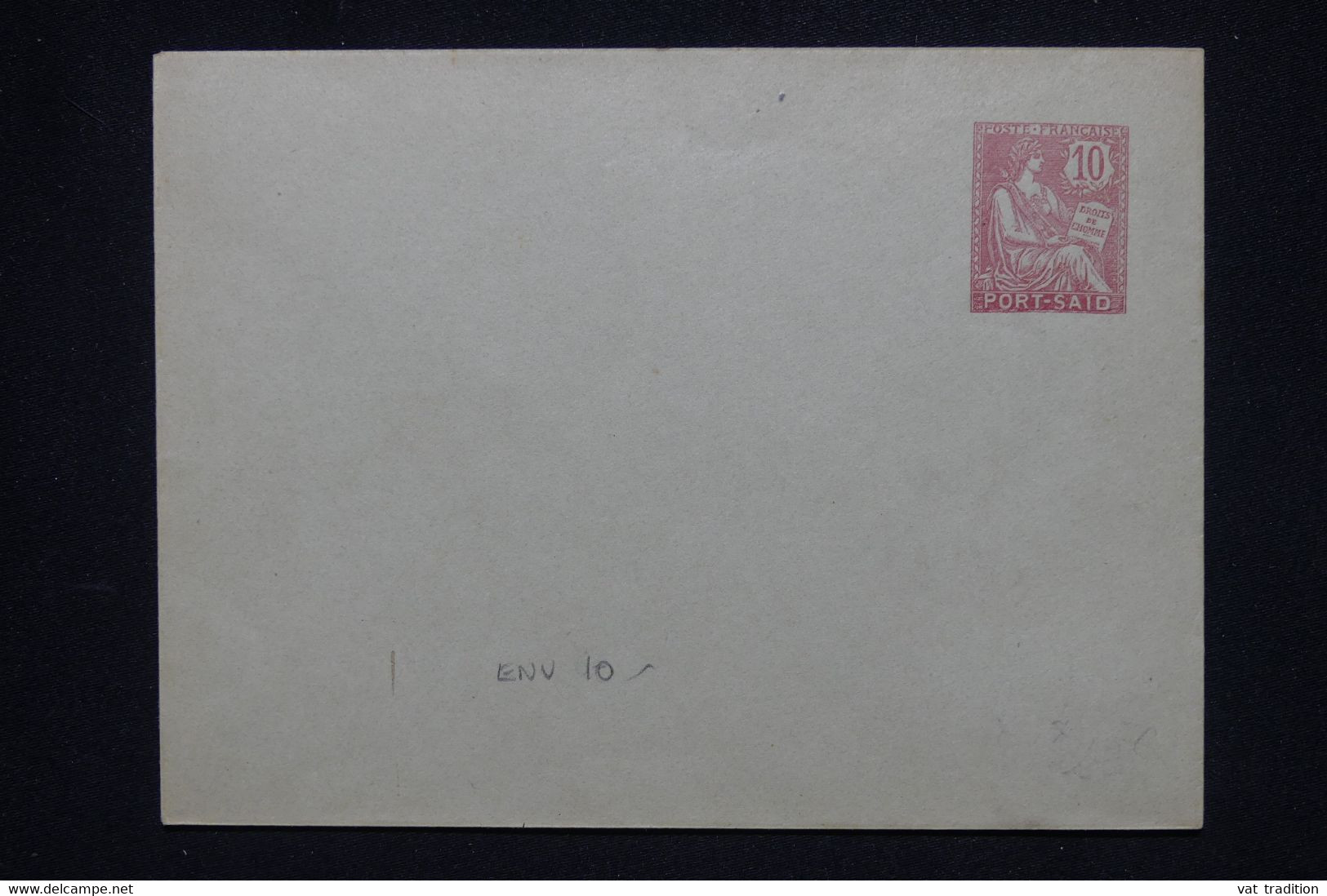 PORT SAÏD - Entier Postal Type Mouchon ( Enveloppe ) Non Utilisé - L 120452 - Briefe U. Dokumente