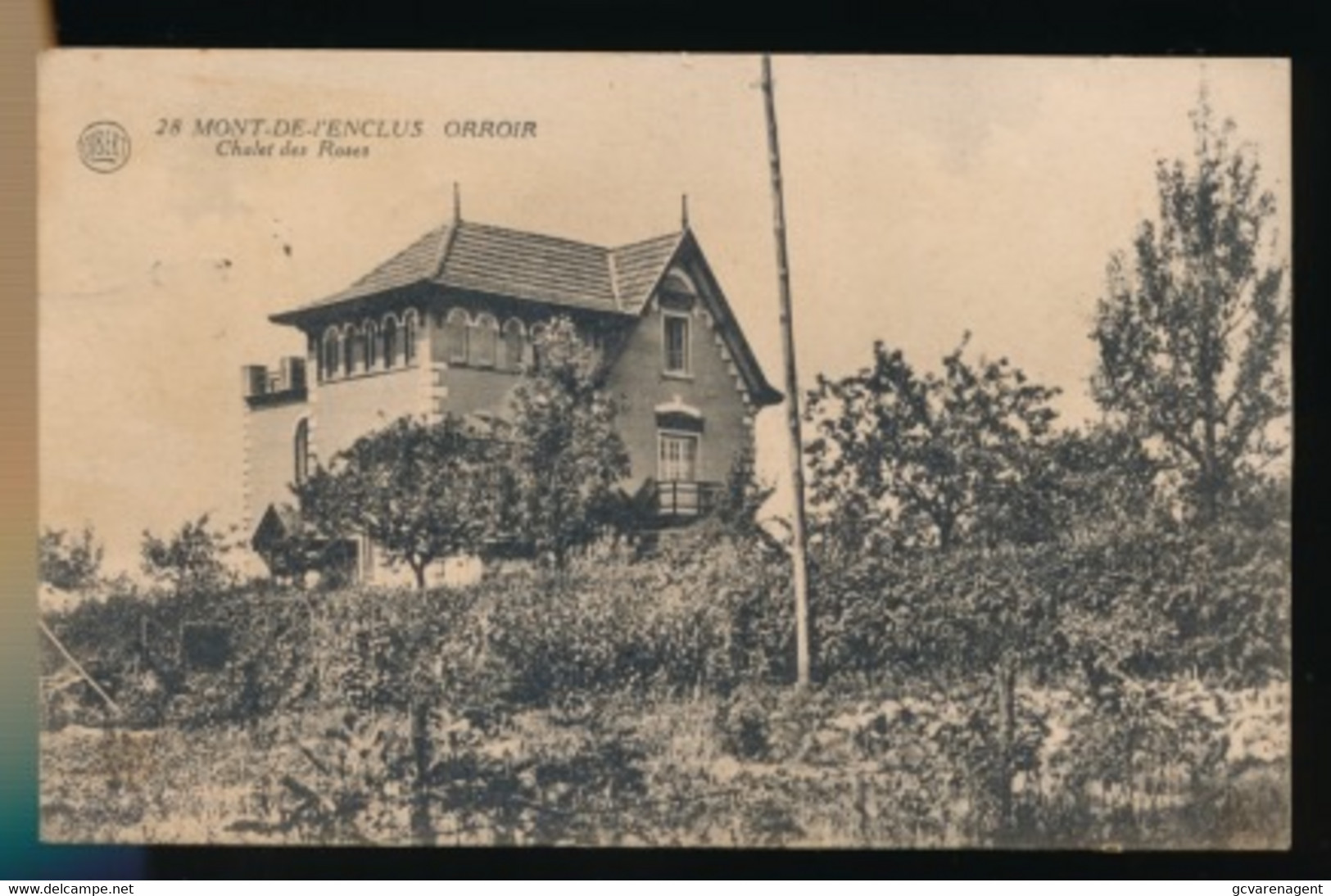 MONT DE L'ENCLUS  ORROIR  CHALET DES ROSES     2 SCANS - Kluisbergen