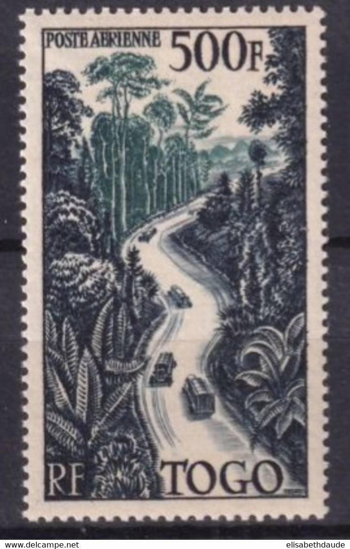 TOGO - 1954 - POSTE AERIENNE YVERT N° PA23 ** MNH - COTE = 90 EUR.  - - Unused Stamps