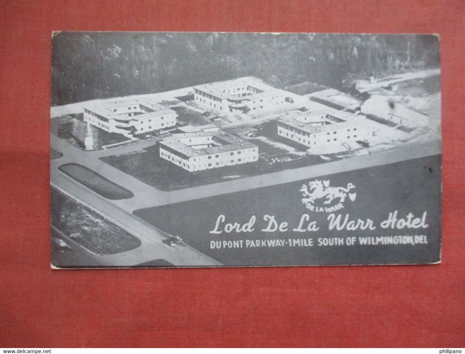 Lord De La Warr Hotel   1 Mile South Of Wilmington  Delaware       Ref 5591 - Wilmington