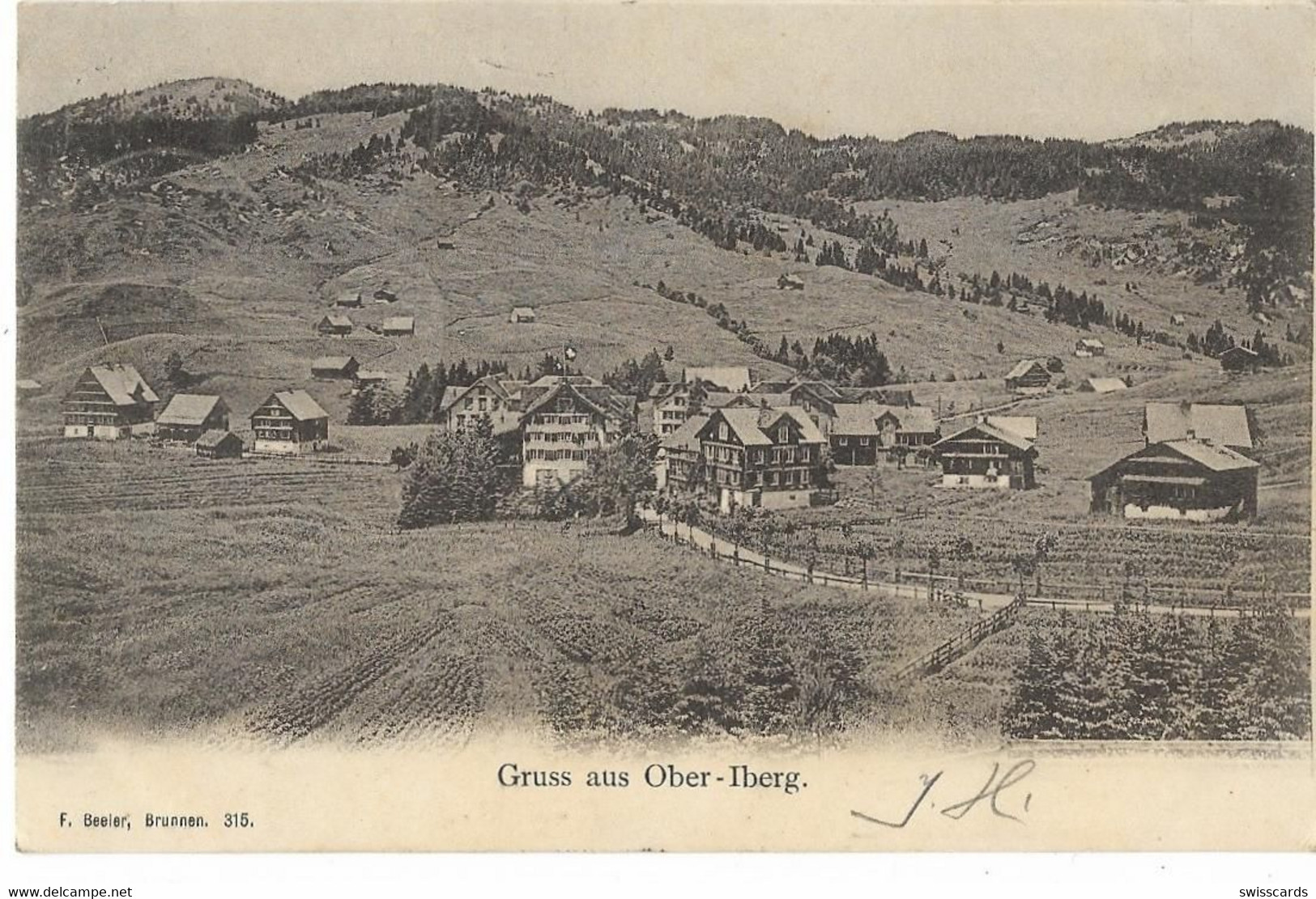 Gruss Aus OBERIBERG 1905 - Oberiberg