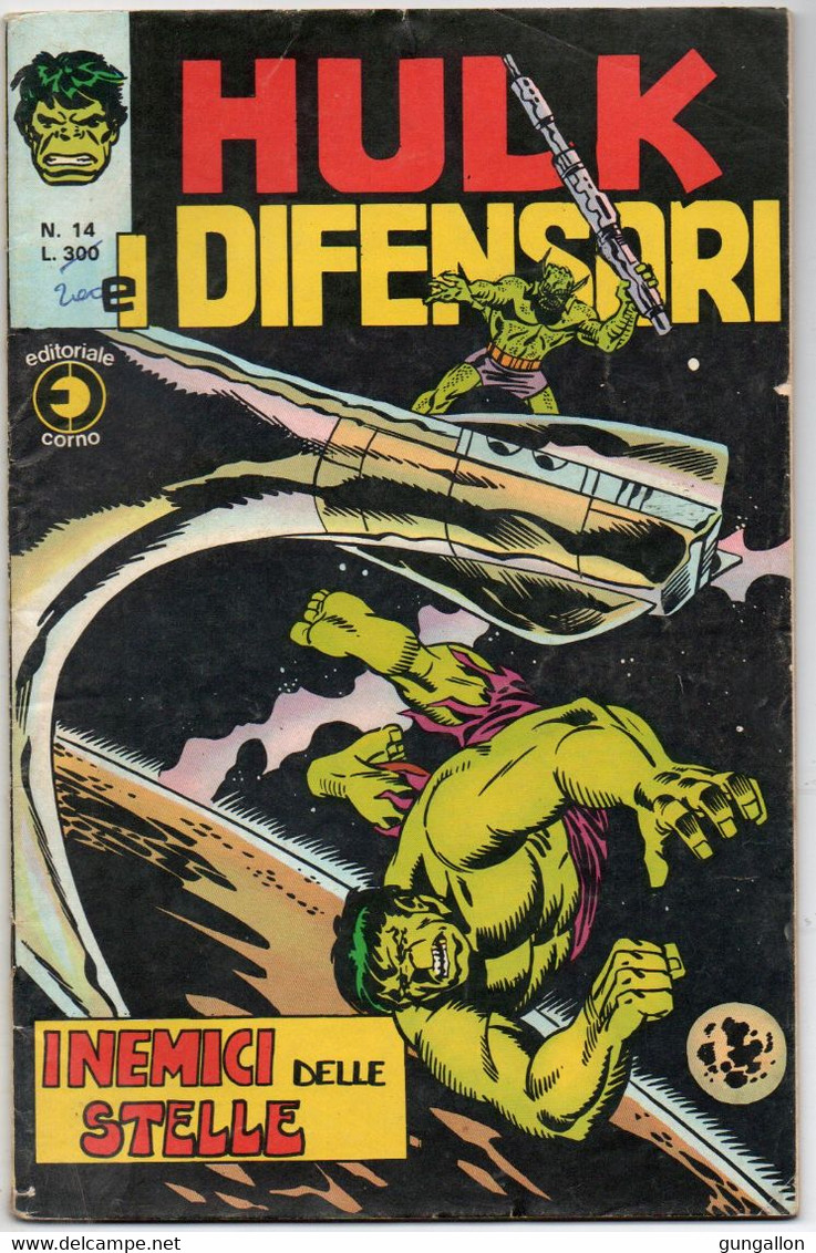 Hulk E I Difensori (Corno 1975) N. 14 - Super Eroi