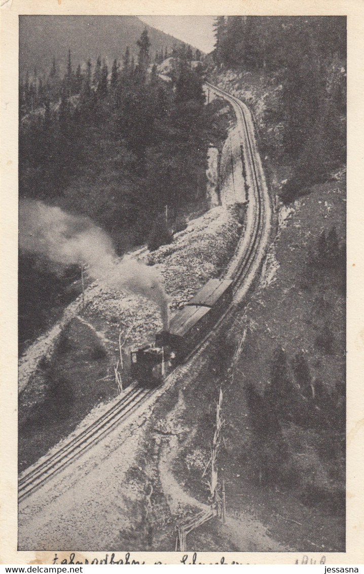 AK - NÖ - Alte Zahnradbahn Auf Den Schneeberg - 1949 - Schneeberggebiet