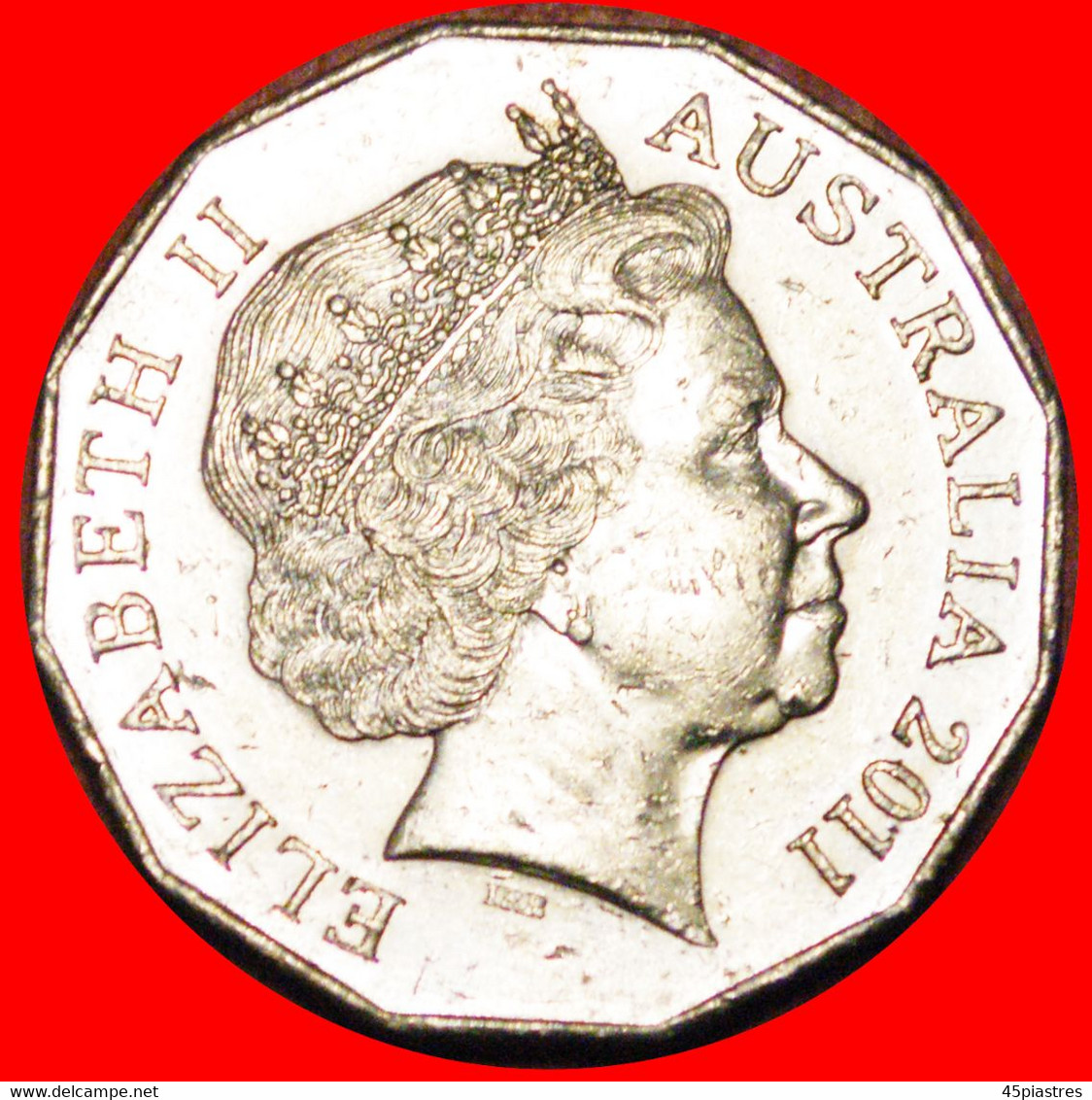 * KANGAROO (1999-2019): AUSTRALIA ★ 50 CENTS 2011 MINT LUSTRE! LOW START ★ NO RESERVE! - 50 Cents