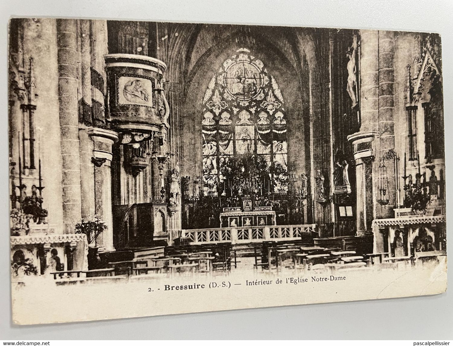 CPA - 79 - BRESSUIRE - Intérieur De L'Eglise N.-D - Bressuire