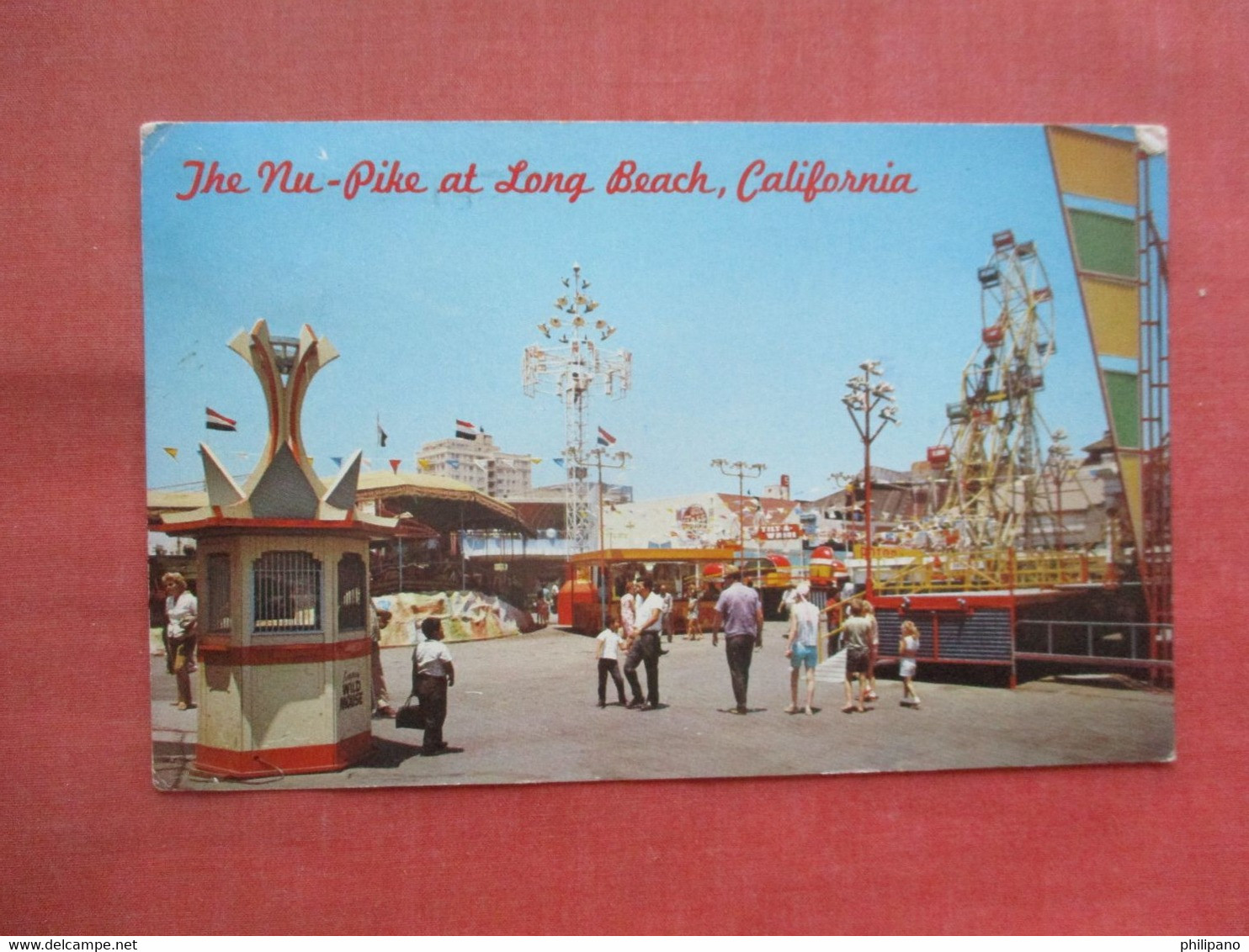 Amusement Ride Ferris Wheel. The Nu Pike.   Long Beach California > Long Beach      Ref 5592 - Long Beach