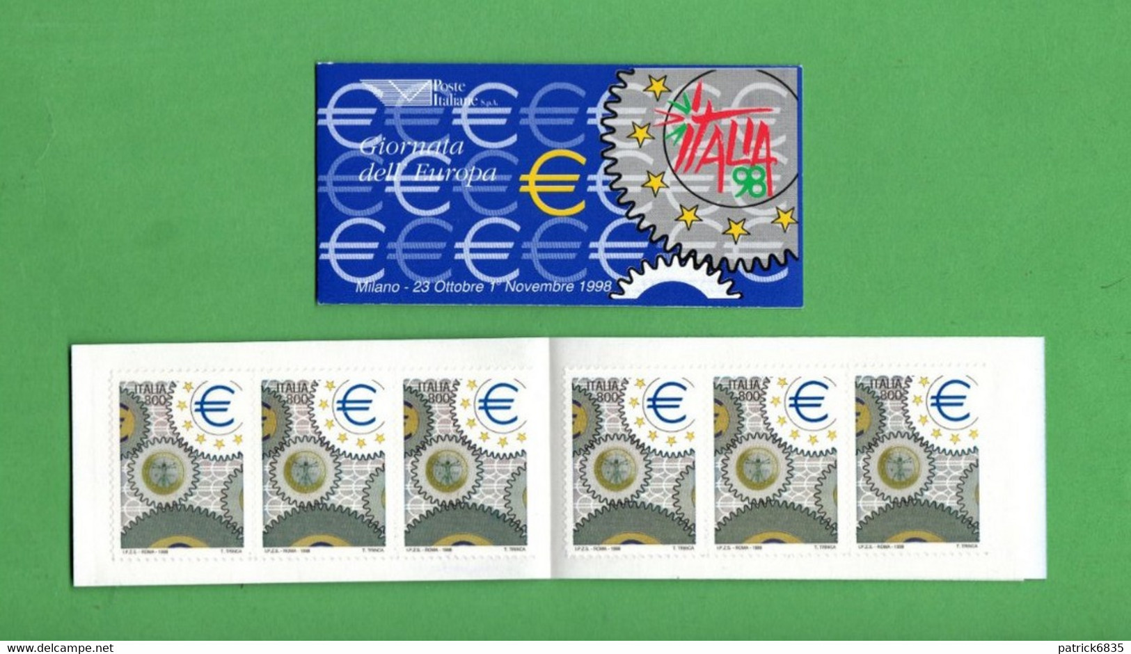 Italia ** -1998 - Esposizione Mondiale Di Filatelia. Unif. L-18. MNH - Postzegelboekjes