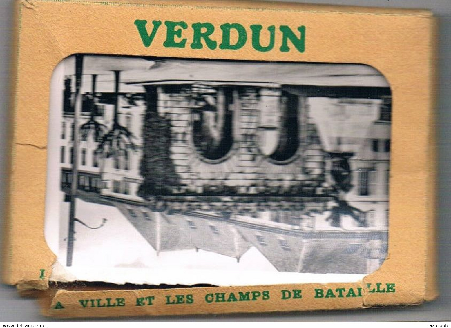 J3 Livret  De 18 Photos N&b De Verdun En 6x9cm - Non Classés