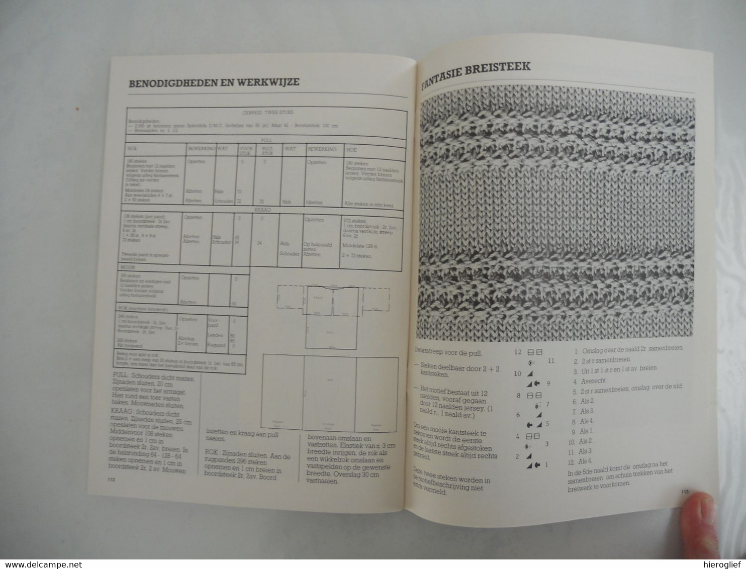 CREATIE 84 wedstrijd handwerken 1984 s-teken van leven Libelle KVLV vrije expressie tijd kant merklappen creativiteit