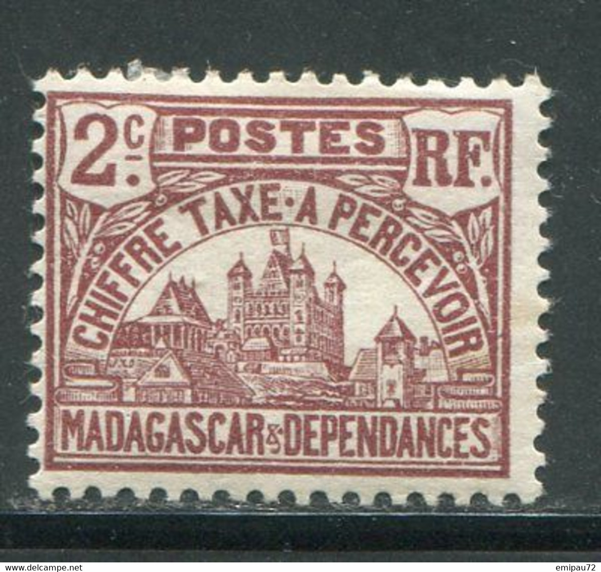 MADAGASCAR- Taxe Y&T N°8- Neuf Avec Charnière * - Timbres-taxe