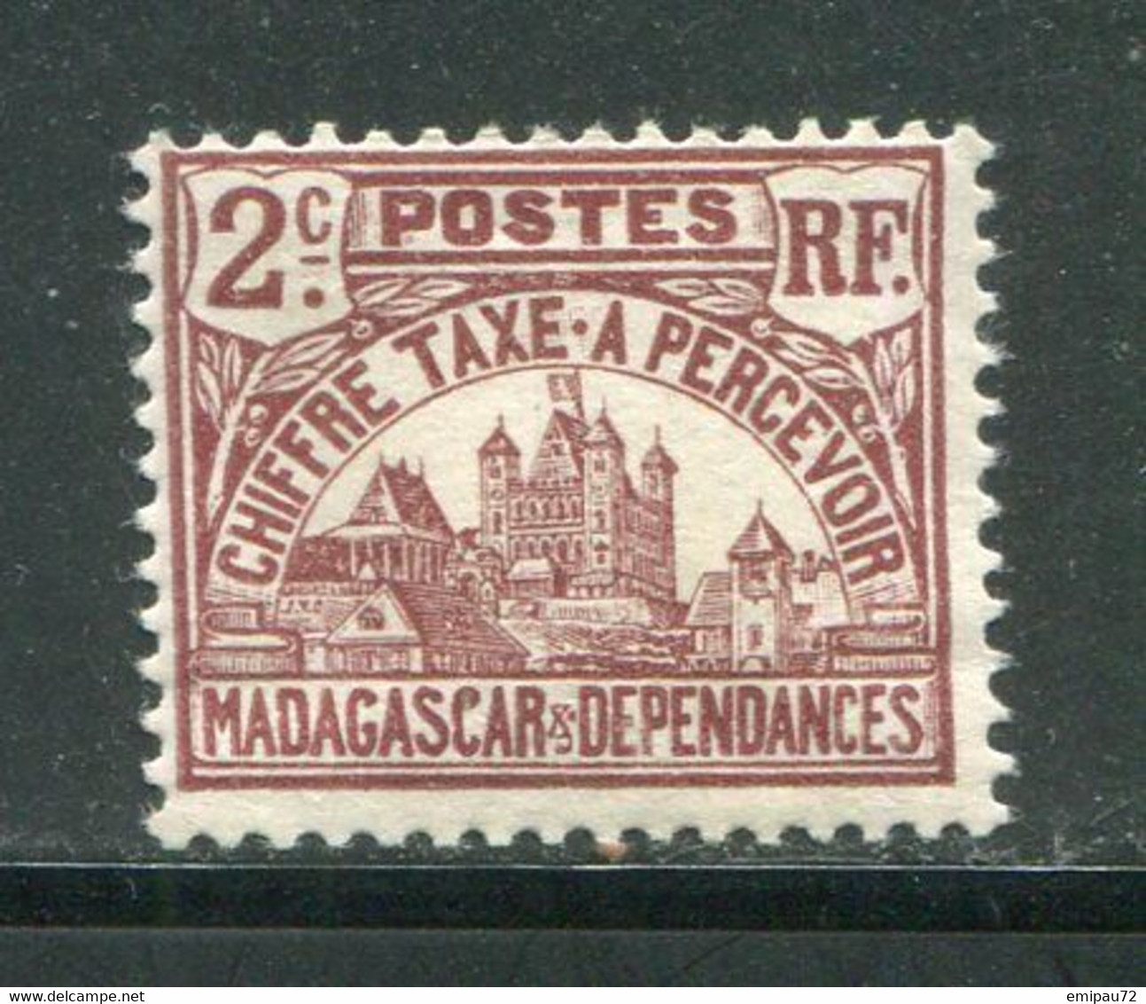 MADAGASCAR- Taxe Y&T N°8- Neuf Avec Charnière * - Timbres-taxe