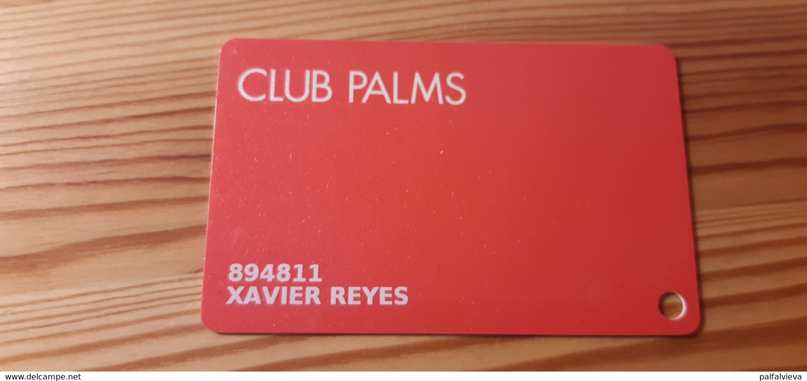 Casino Card - Club Palms - Cartes De Casino