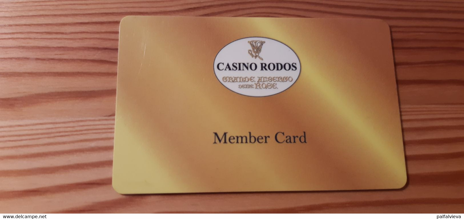 Casino Card Greece - Casino Rodos - Casinokarten