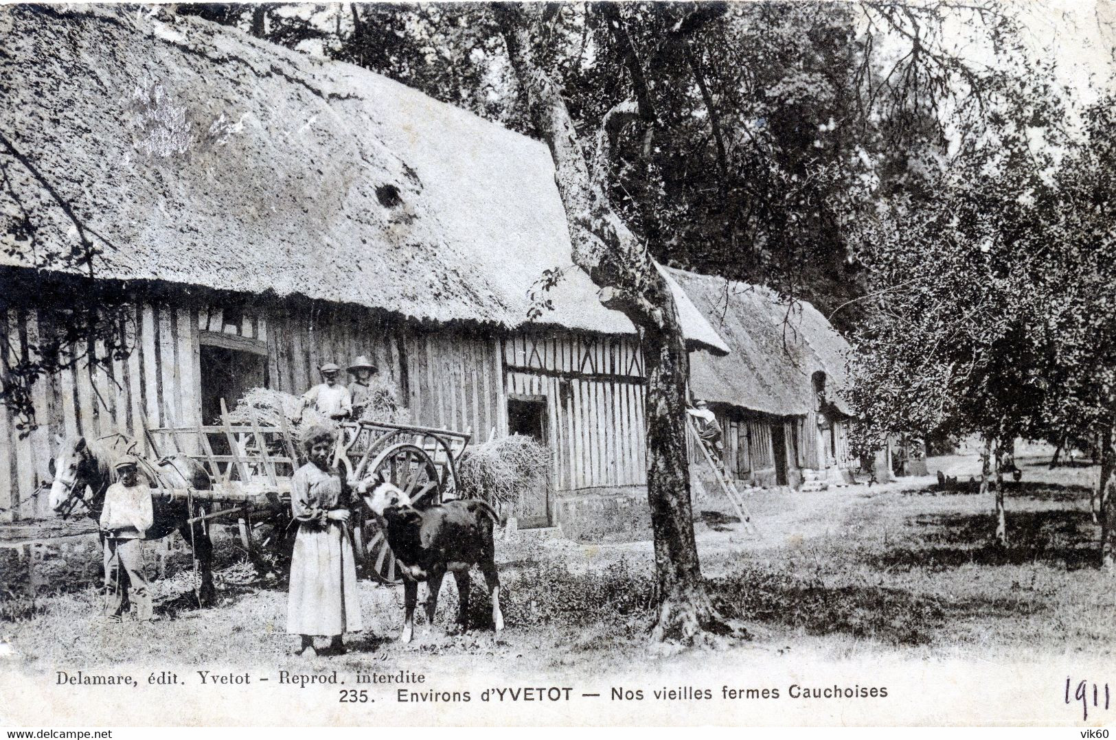 76  YVETOT  (ENVIRONS)  NOS VIEILLES FERMES CAUCHOISES - Yvetot