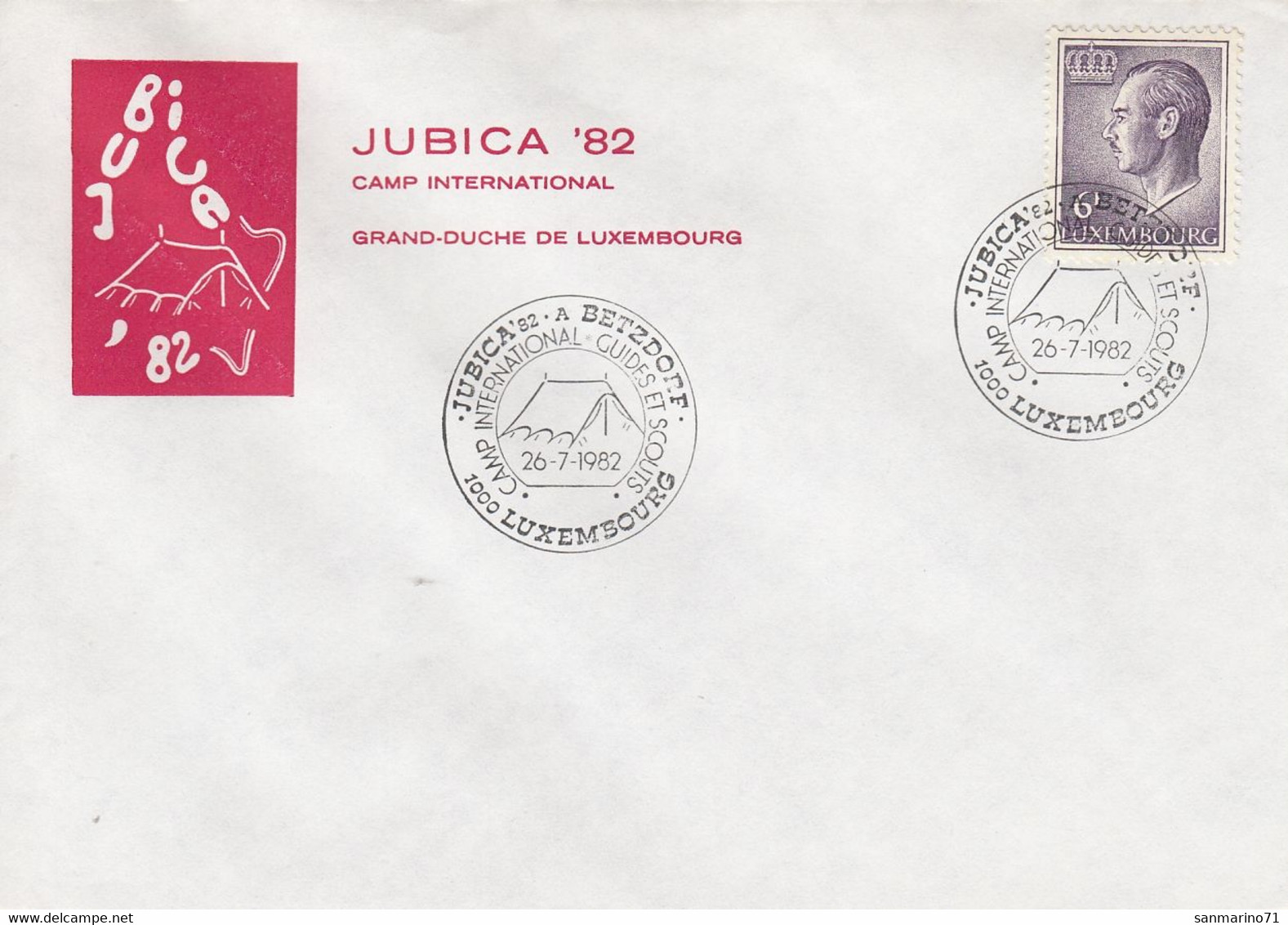 LUXEMBOURG Cover 1 - Storia Postale