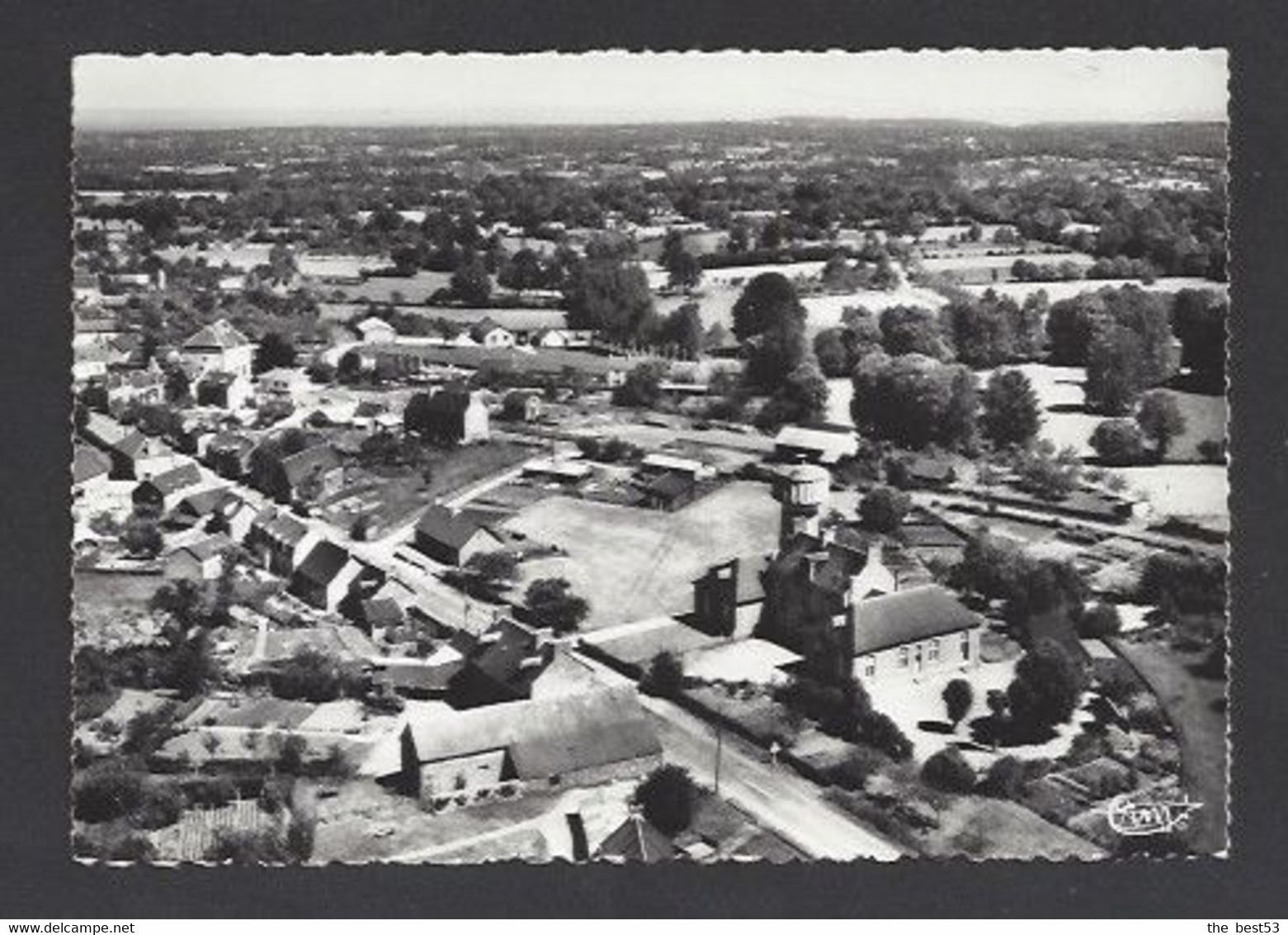 153/5  -  Landivy  -  Vue Générale Aérienne  -  Route De Laval - Landivy