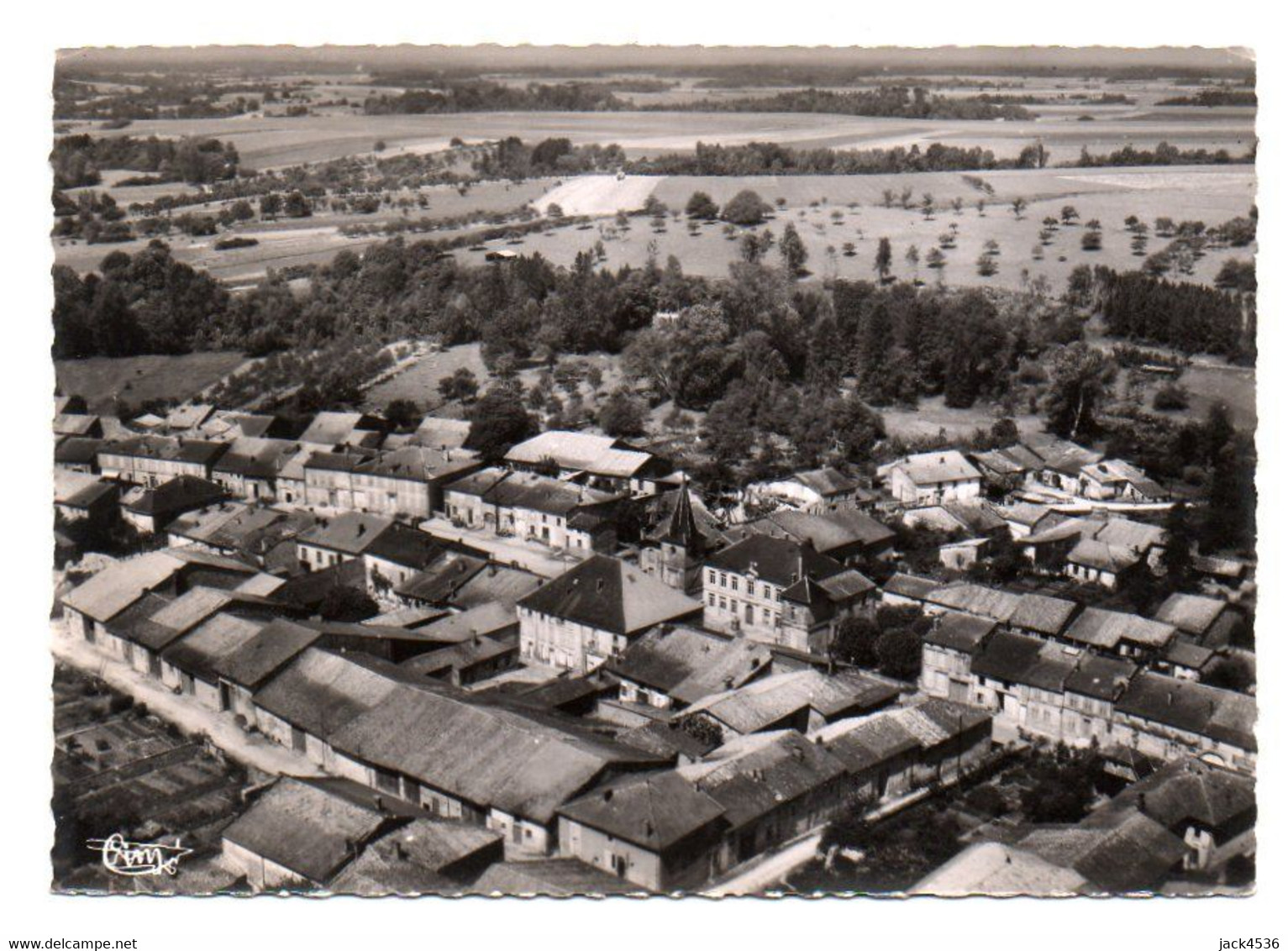 Carte Postale Moderne - 15 Cm X 10,5 Cm - Non Circulé - Dép.55 - CONDE EN BARROIS - Vue Aérienne - Andere & Zonder Classificatie