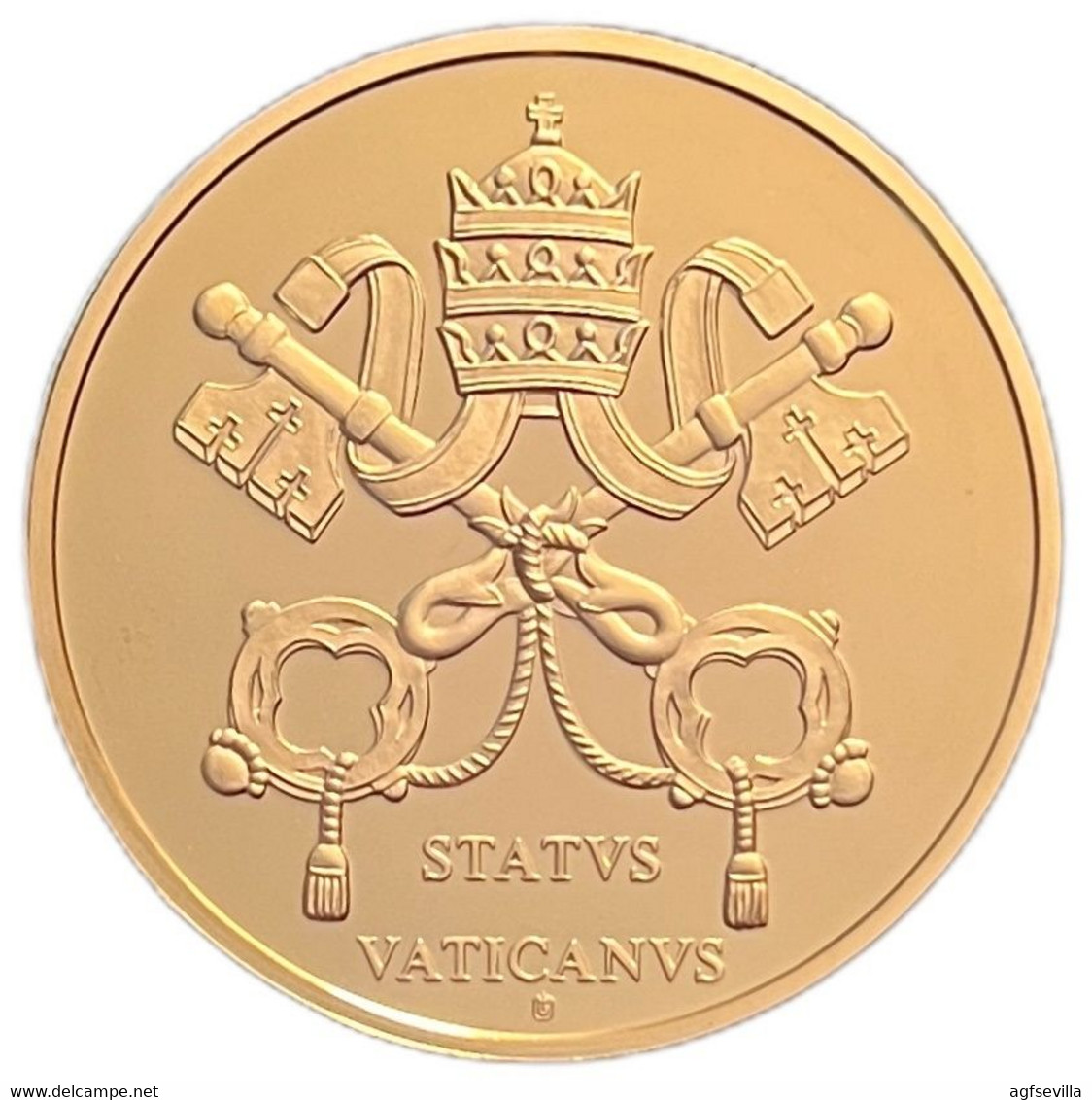 VATICANO. MEDALLA DEDICADA AL PAPA PABLO VI - Royal / Of Nobility