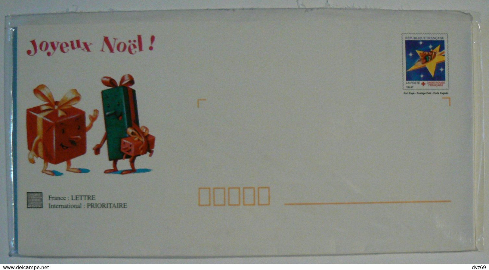 JOYEUX NOEL 1999, 3 Enveloppes Pré-timbrées Illustrées + Cartes Assorties, Encore Sous Blister D'origine, TB. - Lots Et Collections : Entiers Et PAP