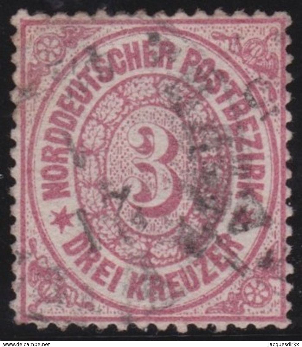 Nord      .    Michel    .    21     .    O      .     Gestempelt   .   /  .    Cancelled - Used