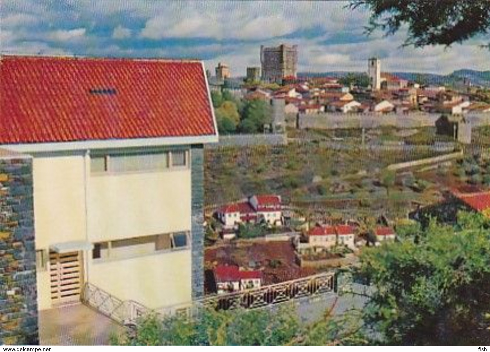 Bragança ** & Postal, Bragança, Pousada E A Cidadela (258) - Bragança