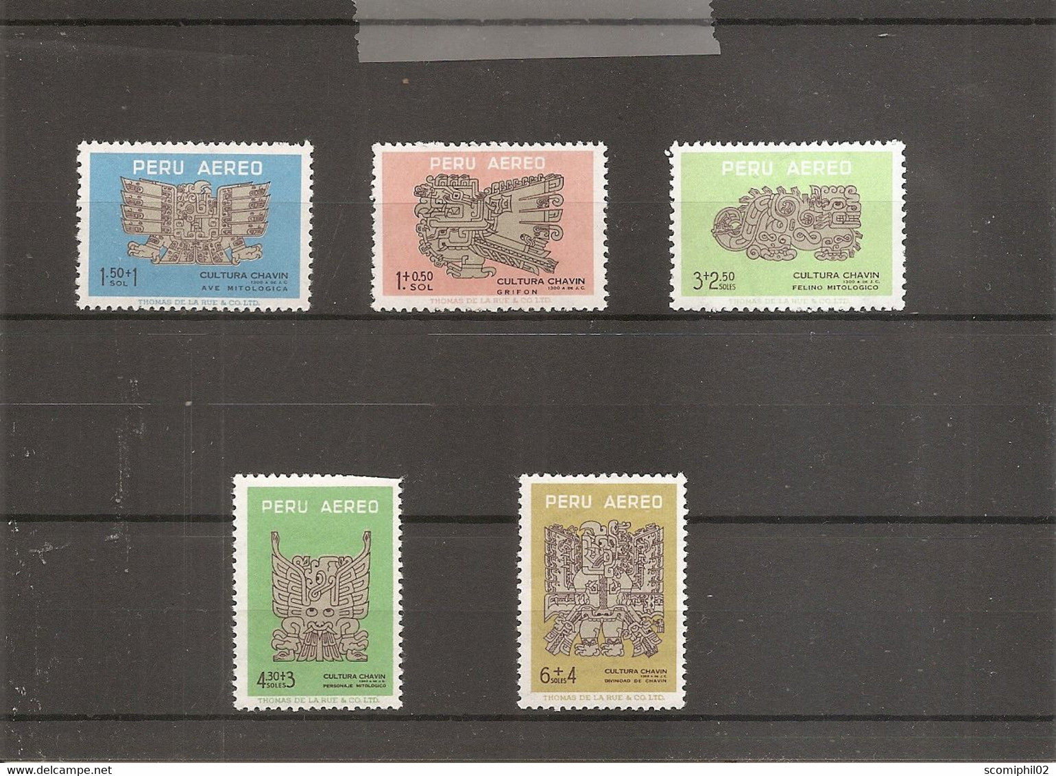 Pérou - Archéologie  ( PA 184/188  XXX -MNH) - Perù