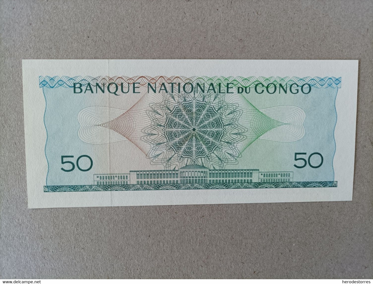 Billete Del Congo De 50 Francs, Año 1962, UNCIRCULATED - Republik Kongo (Kongo-Brazzaville)